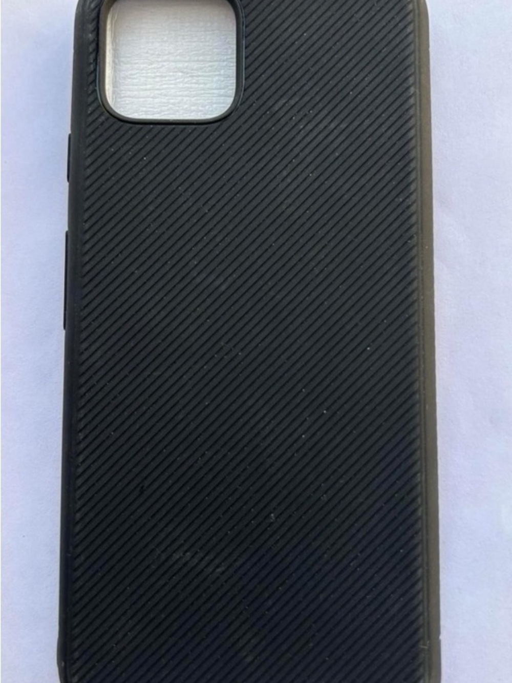 Black Textured Phone Case - Compatible Smartphone Protective Cover google pixel4